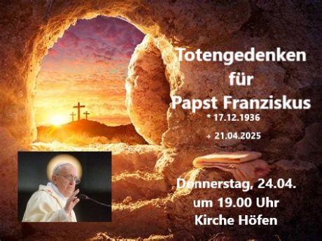 Totengedenken-Franziskus